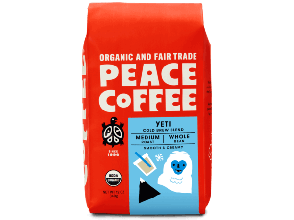 bag of cold brew coffee beans